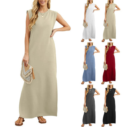 Feminist AF™ Wrinkle-Free Casual Dress with Bold Split - Feminist AF