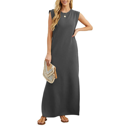 Feminist AF™ Wrinkle-Free Casual Dress with Bold Split - Feminist AF