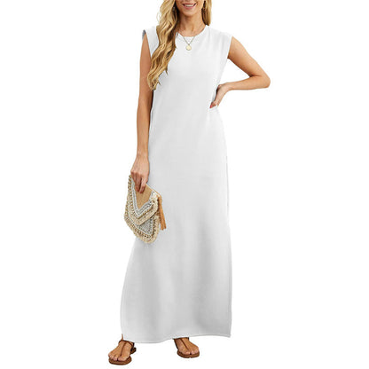 Feminist AF™ Wrinkle-Free Casual Dress with Bold Split - Feminist AF