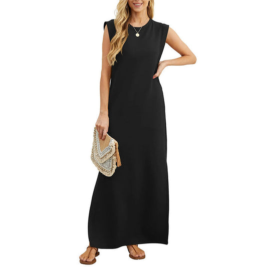 Feminist AF™ Wrinkle-Free Casual Dress with Bold Split - Feminist AF
